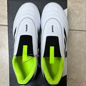 adidas Unisex-Child Goletto Ix Laceless Firm Ground/Multi Ground New Sz3.5